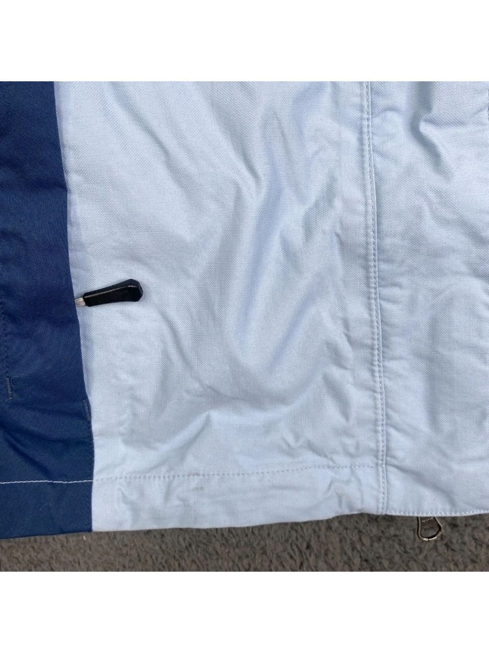 The North Face HyVent Hooded Jacket Women’s Small Blue EUC - Picture 8 of 9